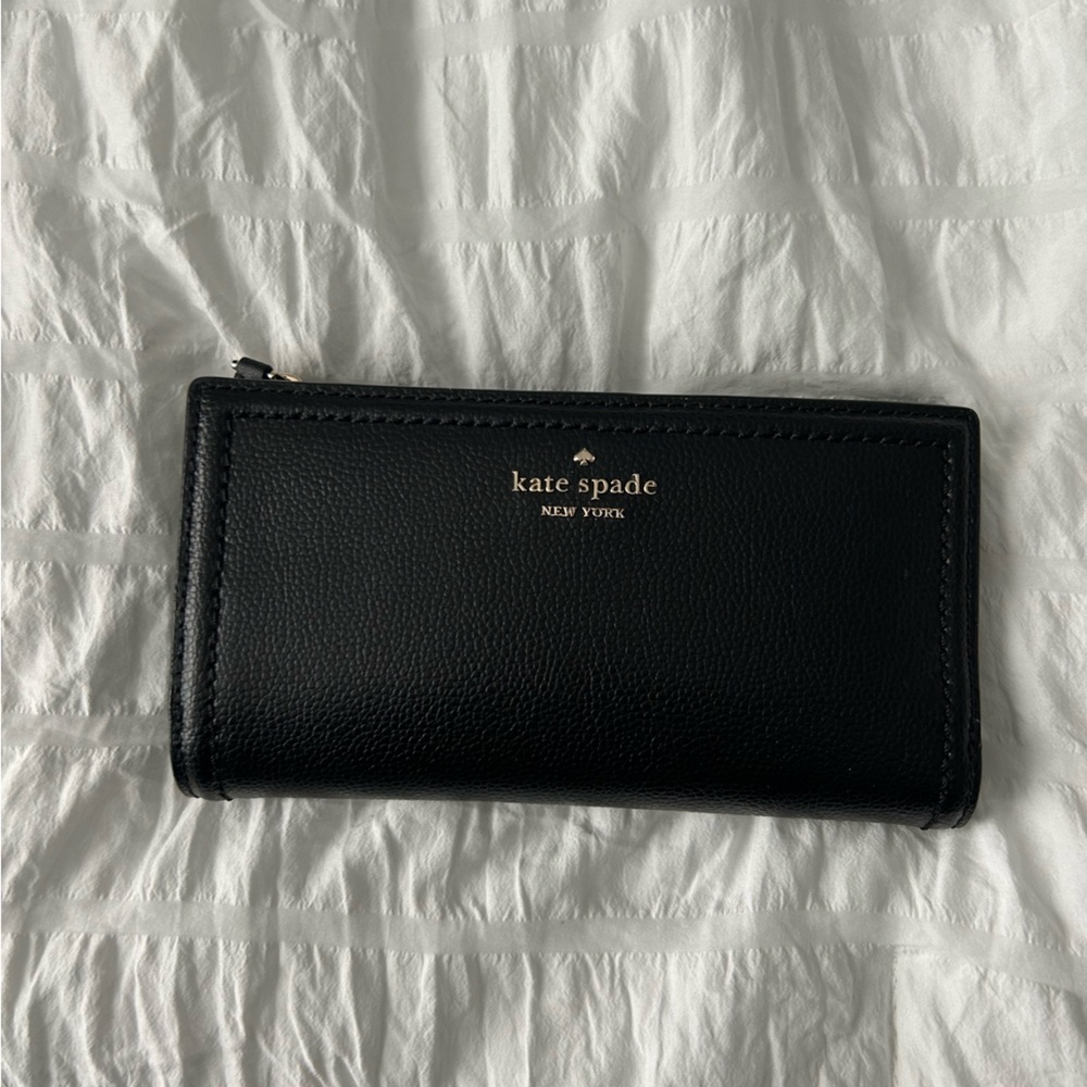 Large Kate Spade Black Wallet